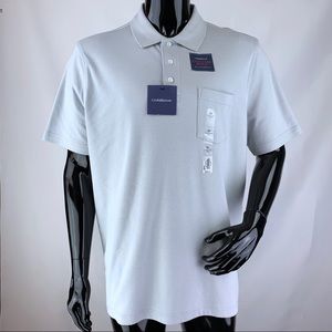 Croft & Barrow gray polo shirt